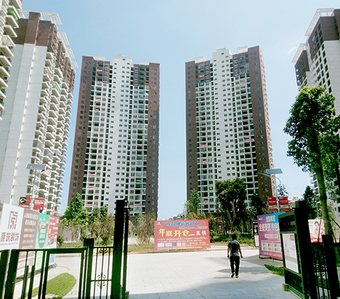 華喆工程案例 | 臨滄市強力建筑集團金旭之光、金柏之春