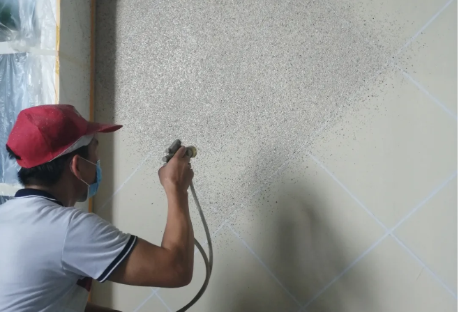 想要仿石漆噴涂均勻？噴槍的調(diào)節(jié)很重要！