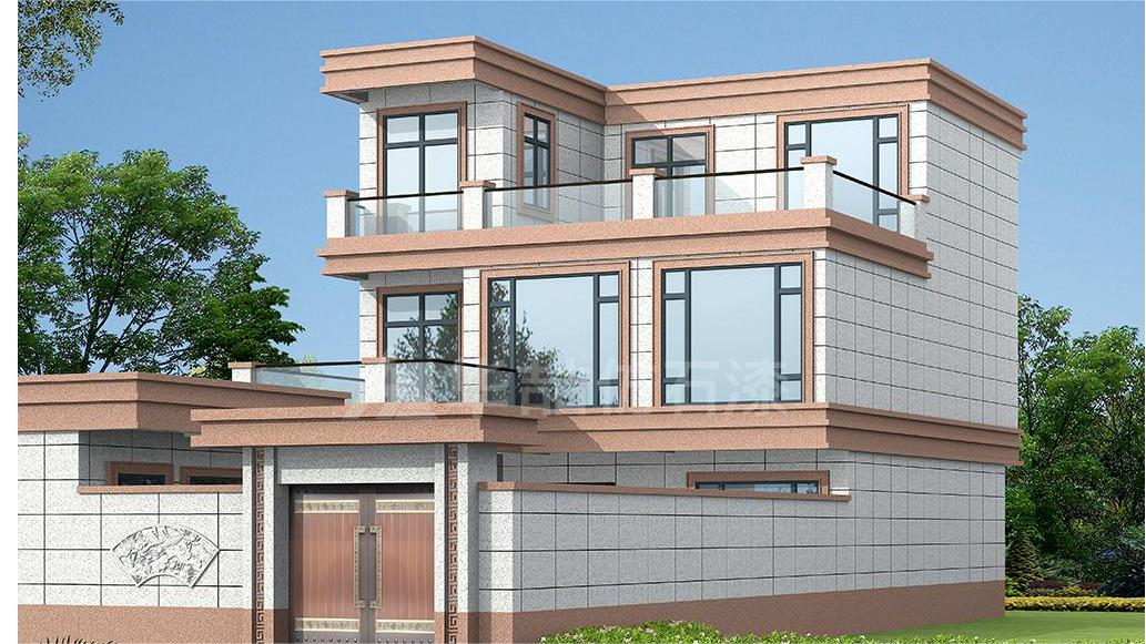 【華喆仿石漆】志向要遠些，目標要近些，與其躺在原地做夢，不如逐步靠近夢想。早安！